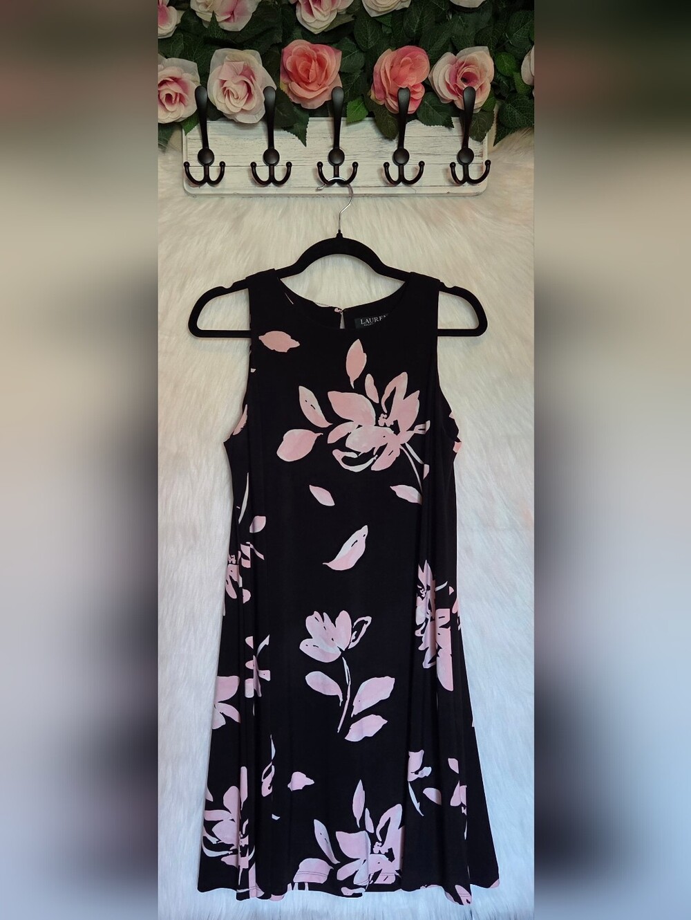 Ralph Lauren Romantic Blooms Classic Mini/Midi Dress